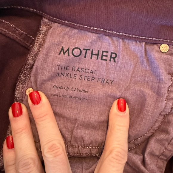 MOTHER The Rascal Ankle Step Fray - Picture 2 of 8